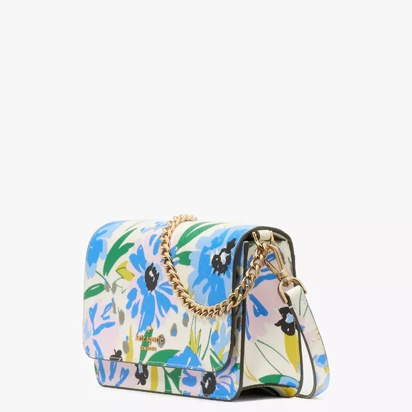 NWT Kate Spade Floral Crossbody + Matching Card Holder Set – Retail $448 - Picture 4 of 12